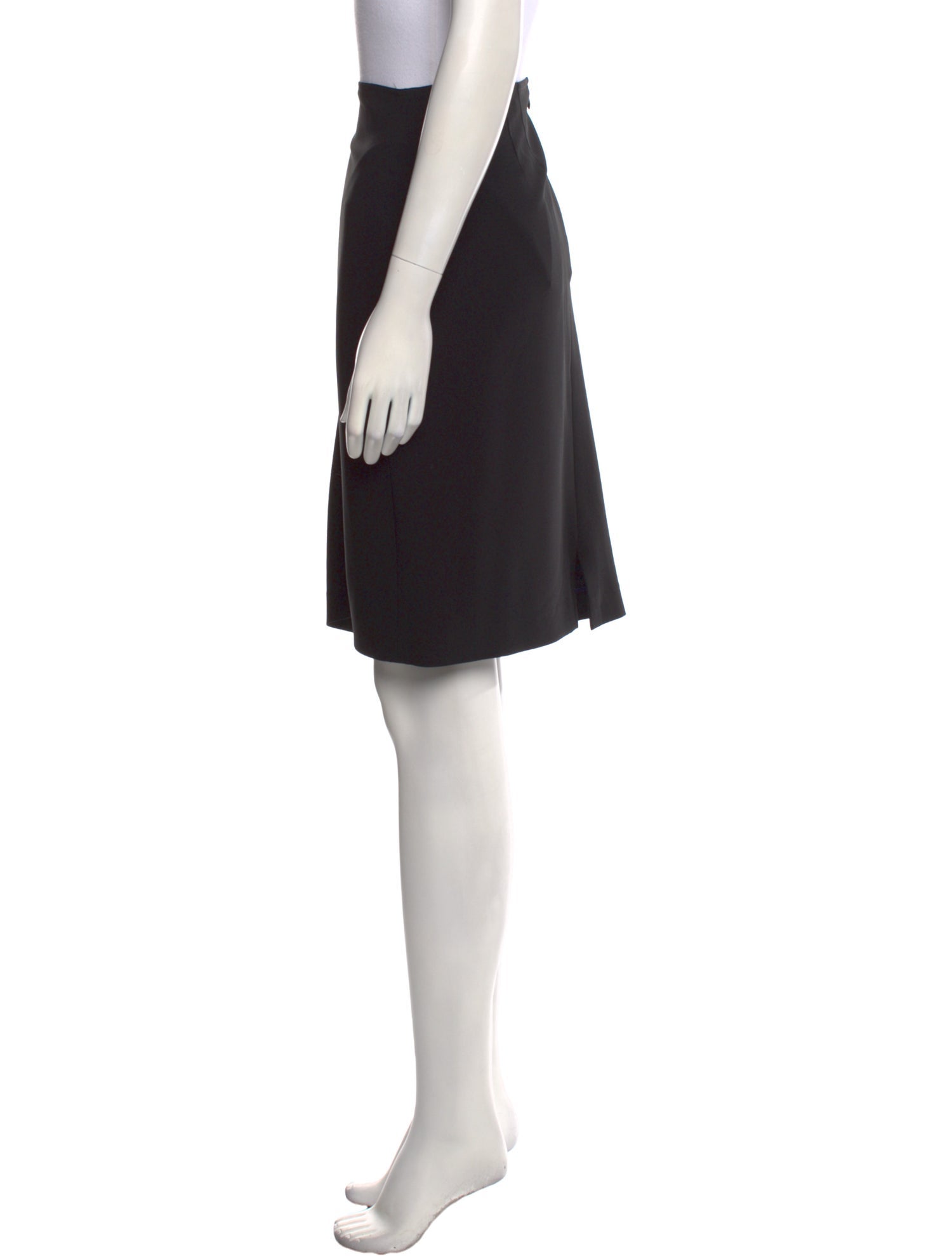 St. John Caviar Knee-Length Skirt