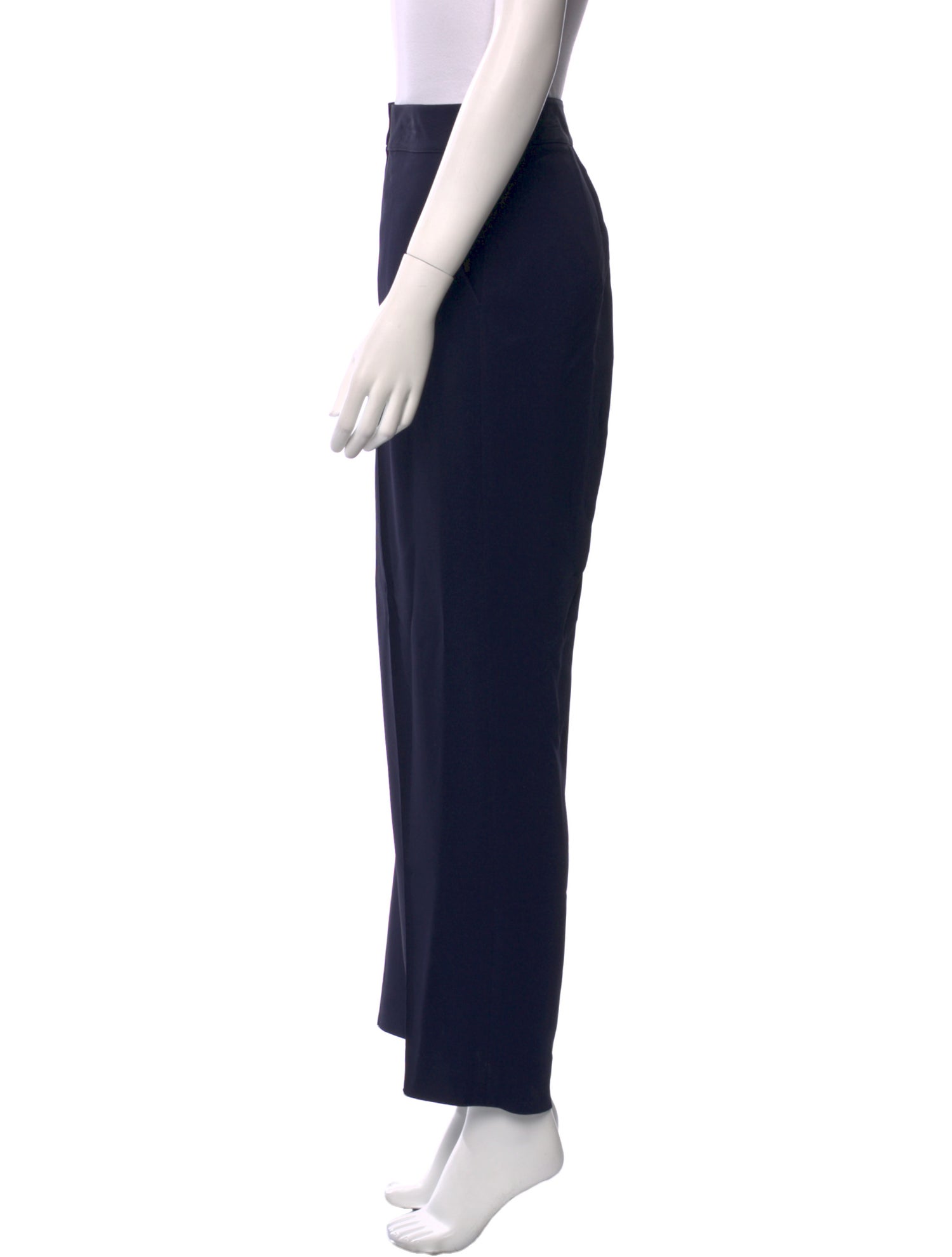 St. John Caviar Wide Leg Pants