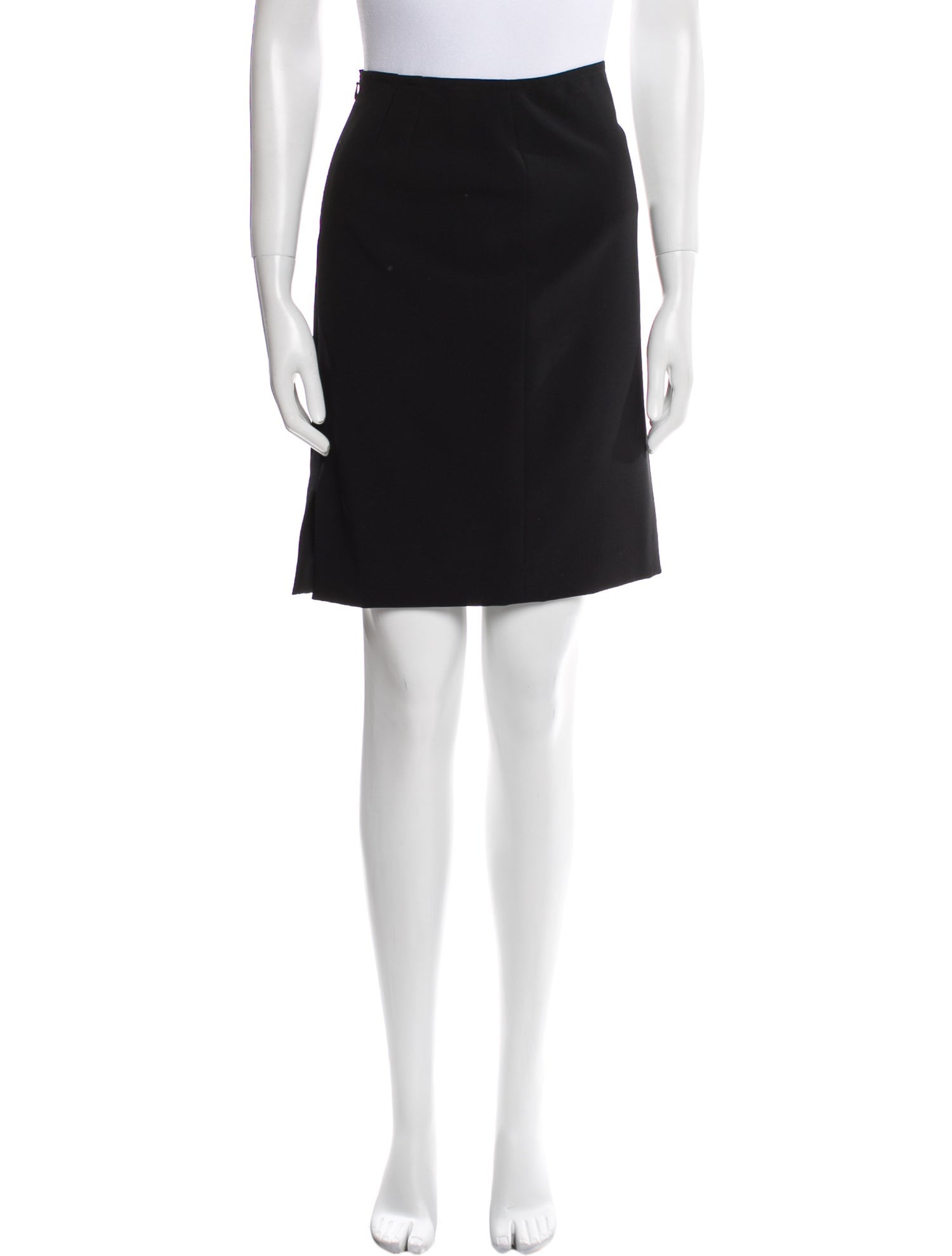 St. John Caviar Knee-Length Skirt