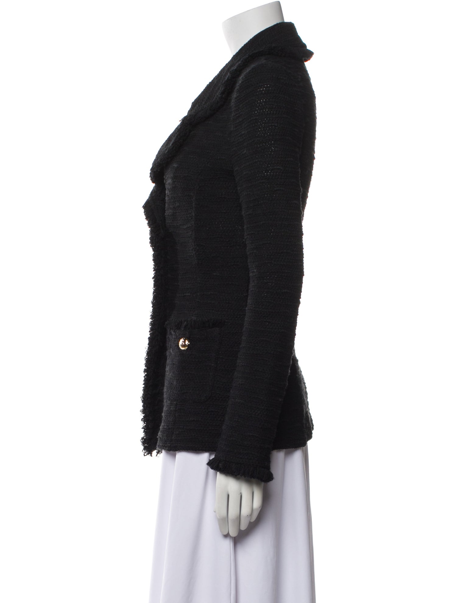 St. John Caviar Wool Blazer