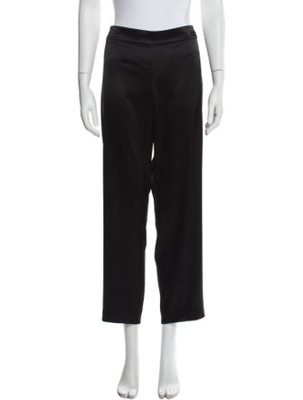 St. John Caviar Straight Leg Pants
