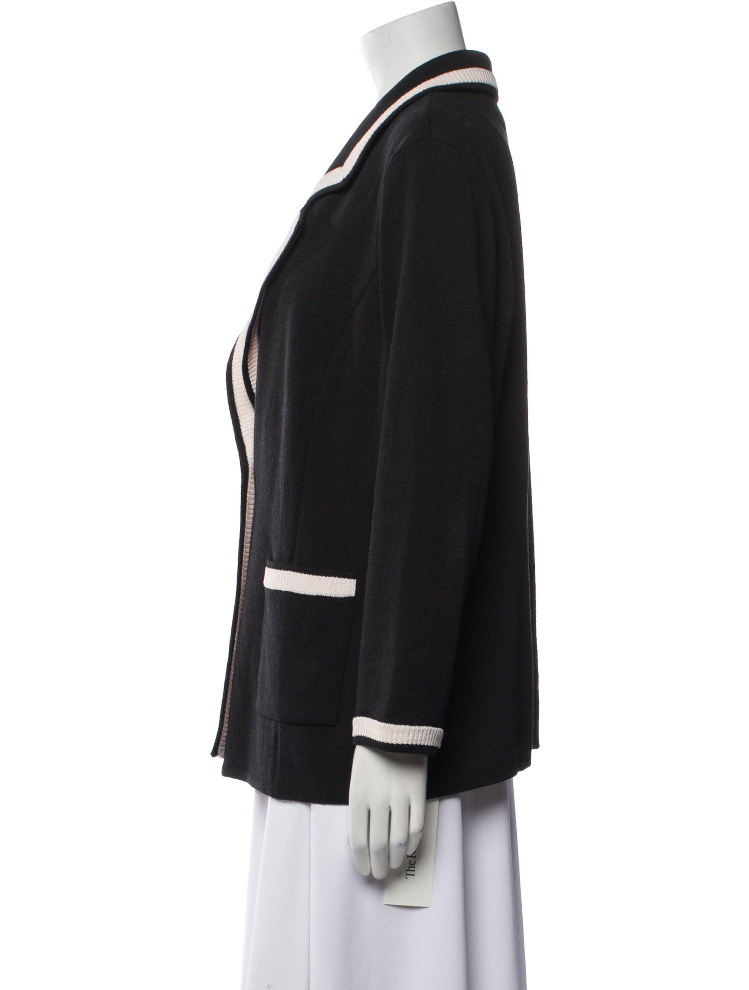 St. John Caviar Wool Blazer