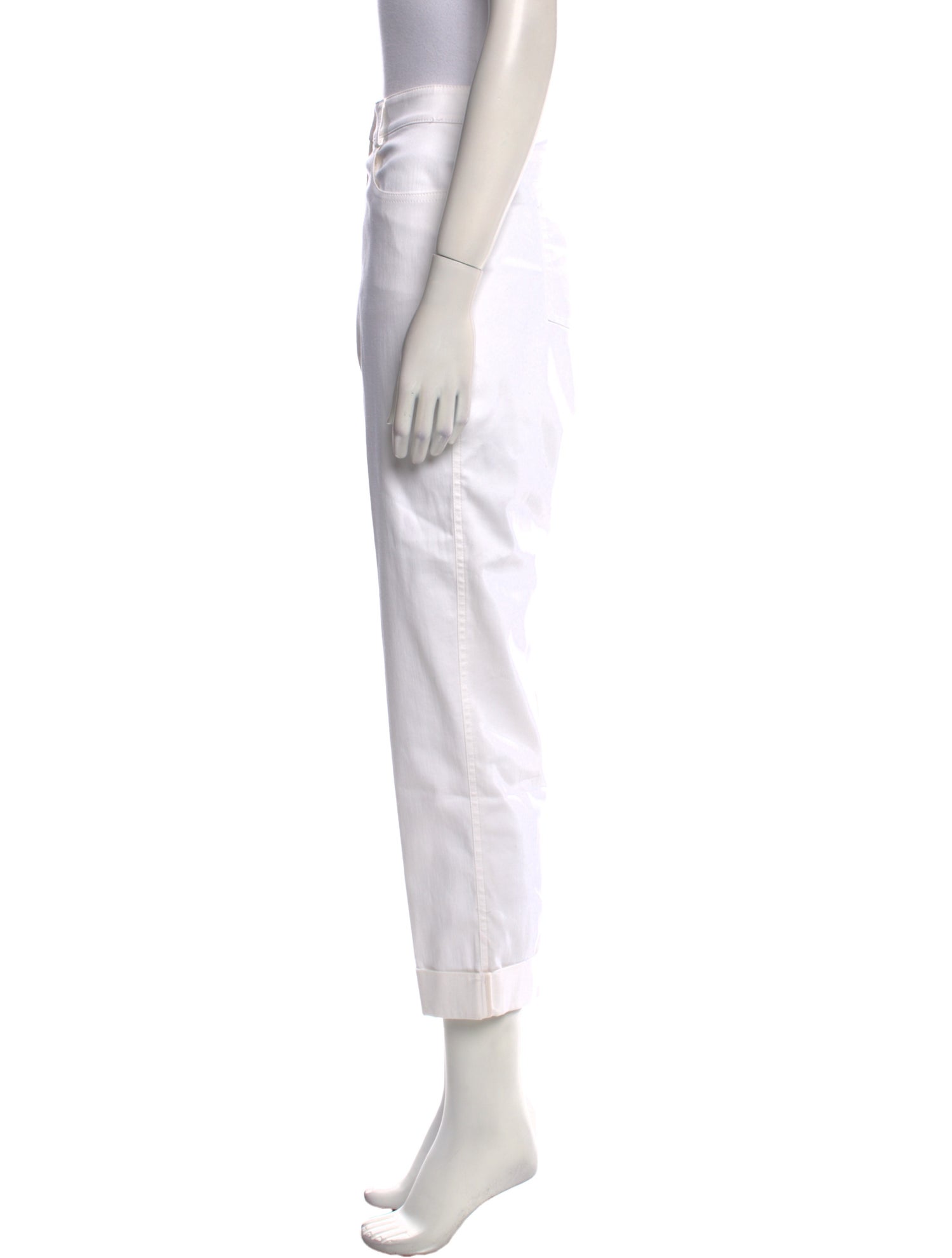 St. John Caviar Straight Leg Pants