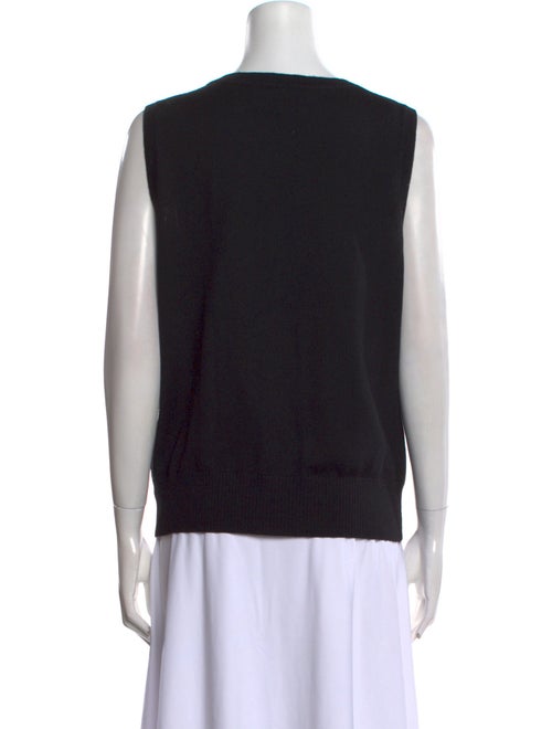 St. John Caviar Wool Scoop Neck Sweater