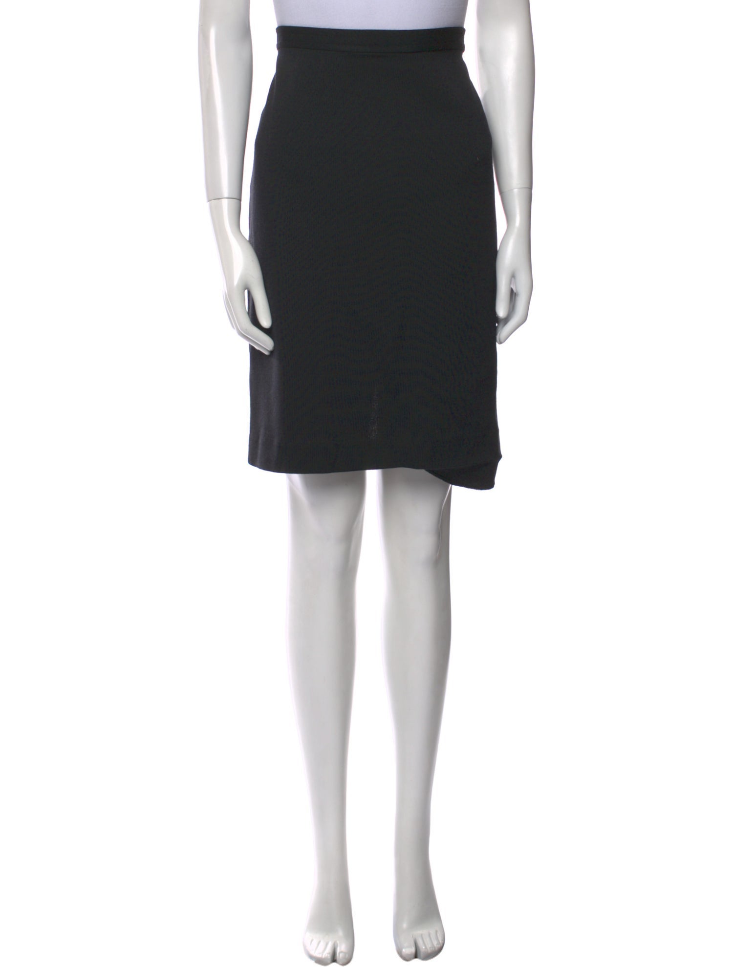 St. John Caviar Knee-Length Skirt