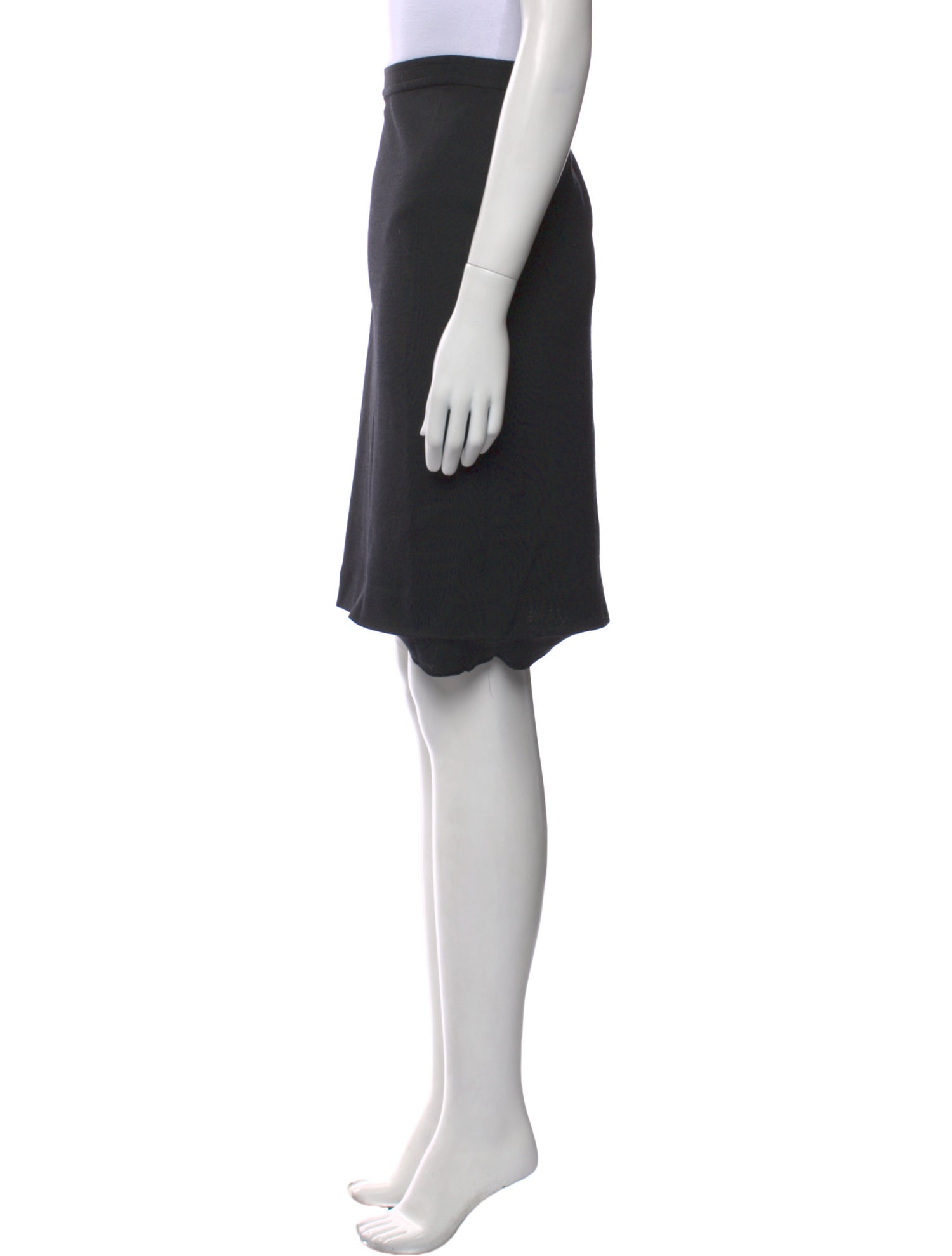 St. John Caviar Knee-Length Skirt