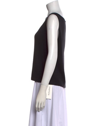 St. John Caviar Wool Scoop Neck Sweater