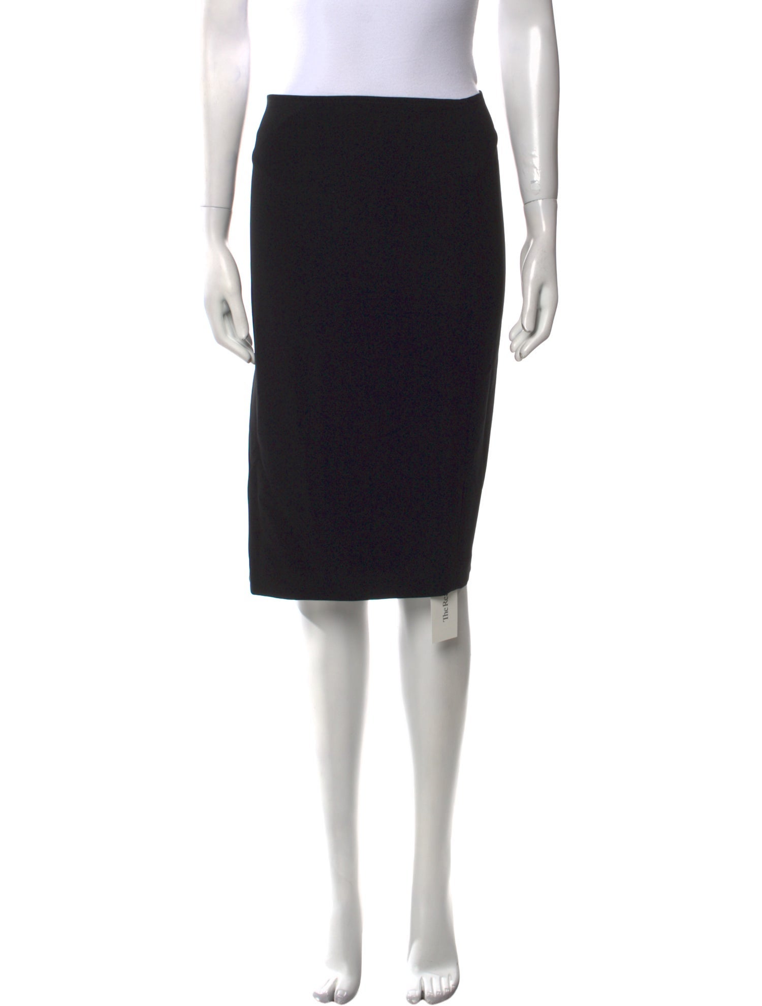 St. John Caviar Knee-Length Skirt