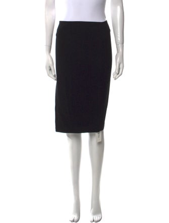 St. John Caviar Knee-Length Skirt