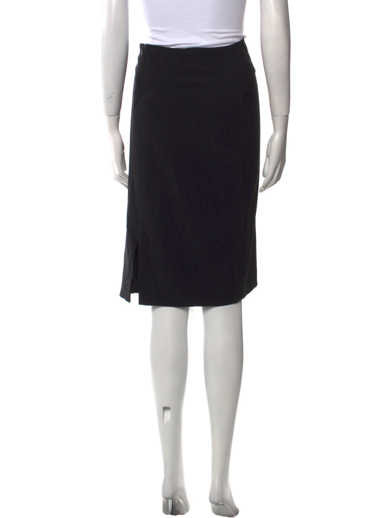 St. John Caviar Knee-Length Skirt