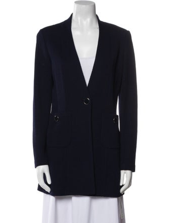 St. John Caviar Wool Jacket