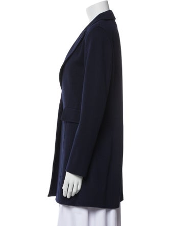 St. John Caviar Wool Coat