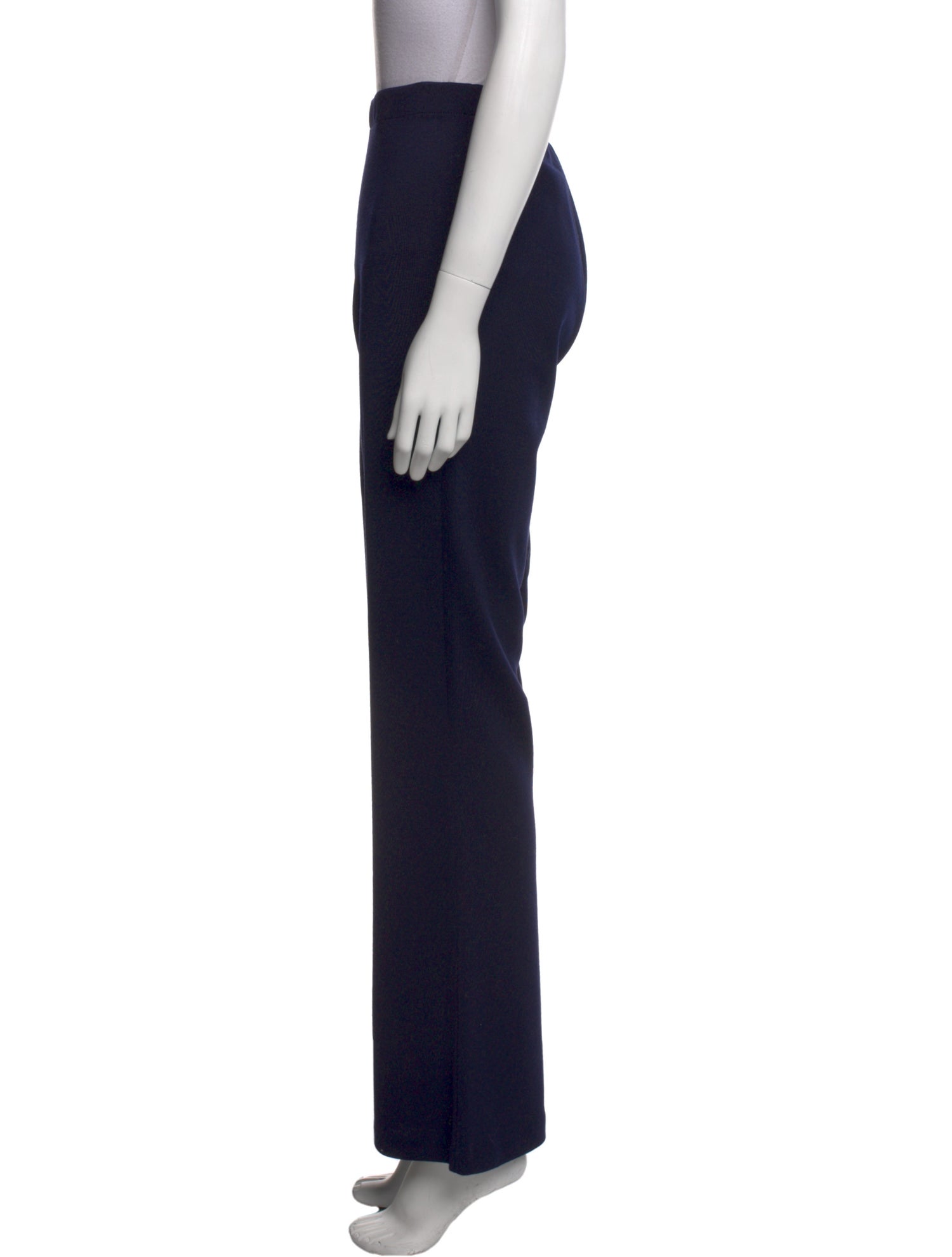 St. John Caviar Wide Leg Pants