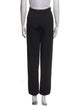 St. John Caviar Wool Wide Leg Pants