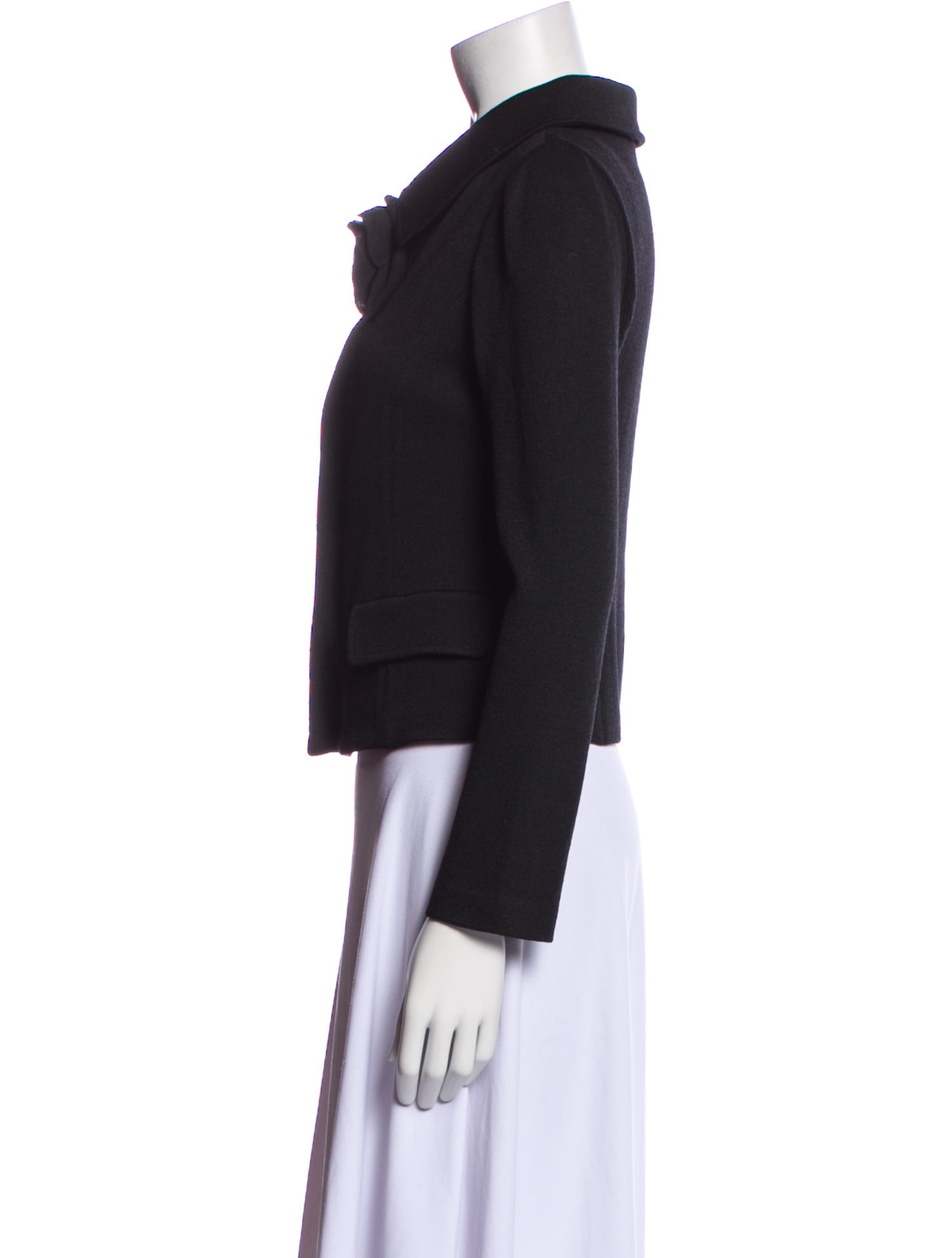 St. John Caviar Wool Evening Jacket