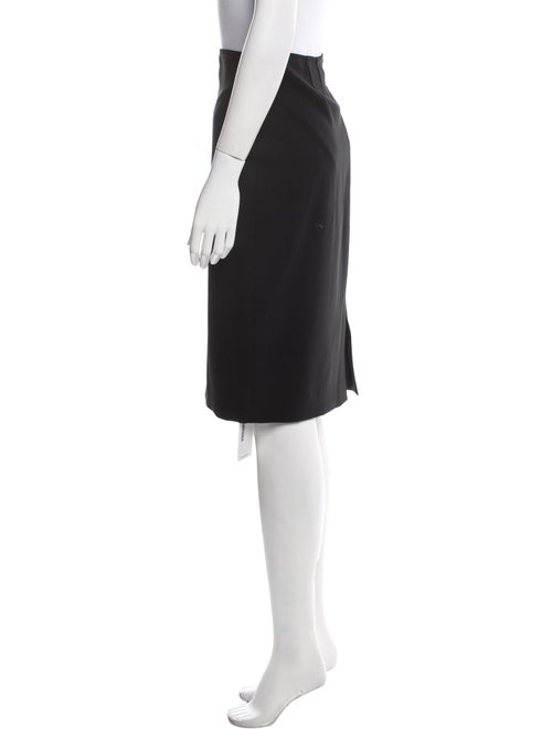 St. John Caviar Knee-Length Skirt