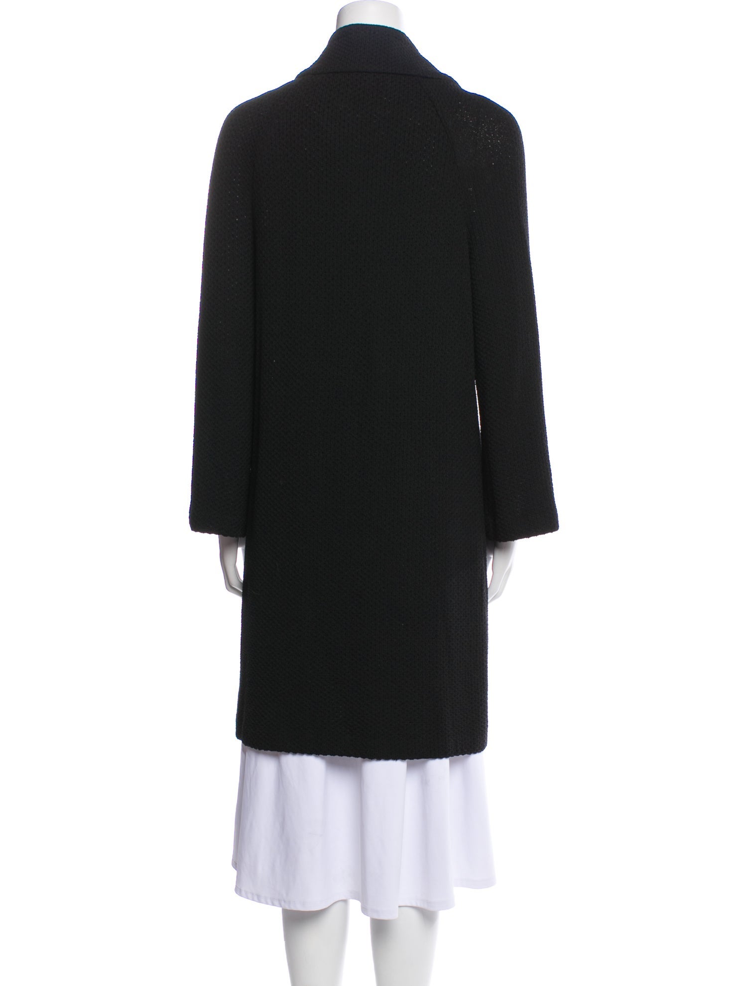 St. John Caviar Wool Coat