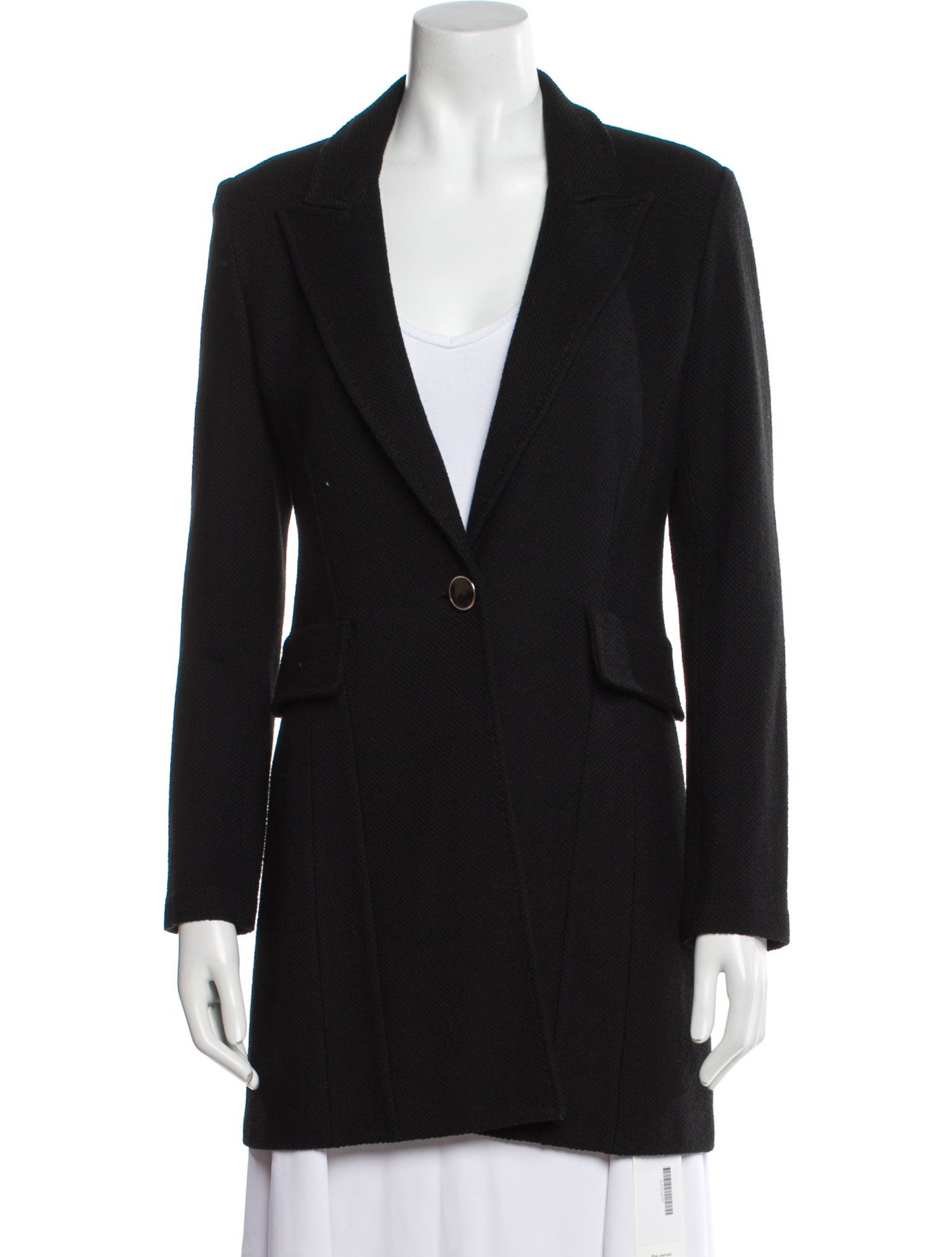 St. John Caviar Wool Coat