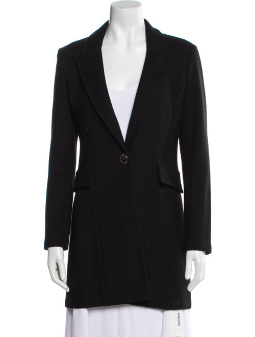 St. John Caviar Wool Coat