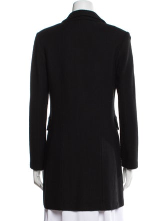 St. John Caviar Wool Coat