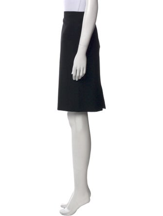 St. John Caviar Knee-Length Skirt