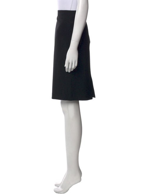 St. John Caviar Knee-Length Skirt