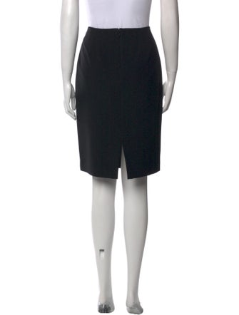 St. John Caviar Knee-Length Skirt
