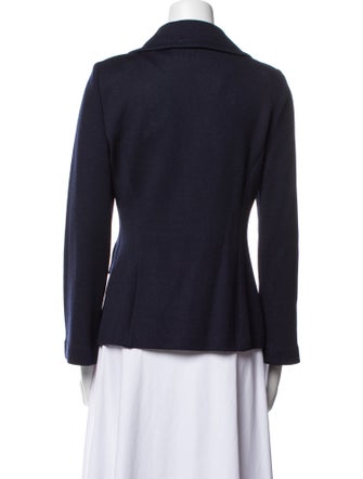 St. John Caviar Wool Blazer