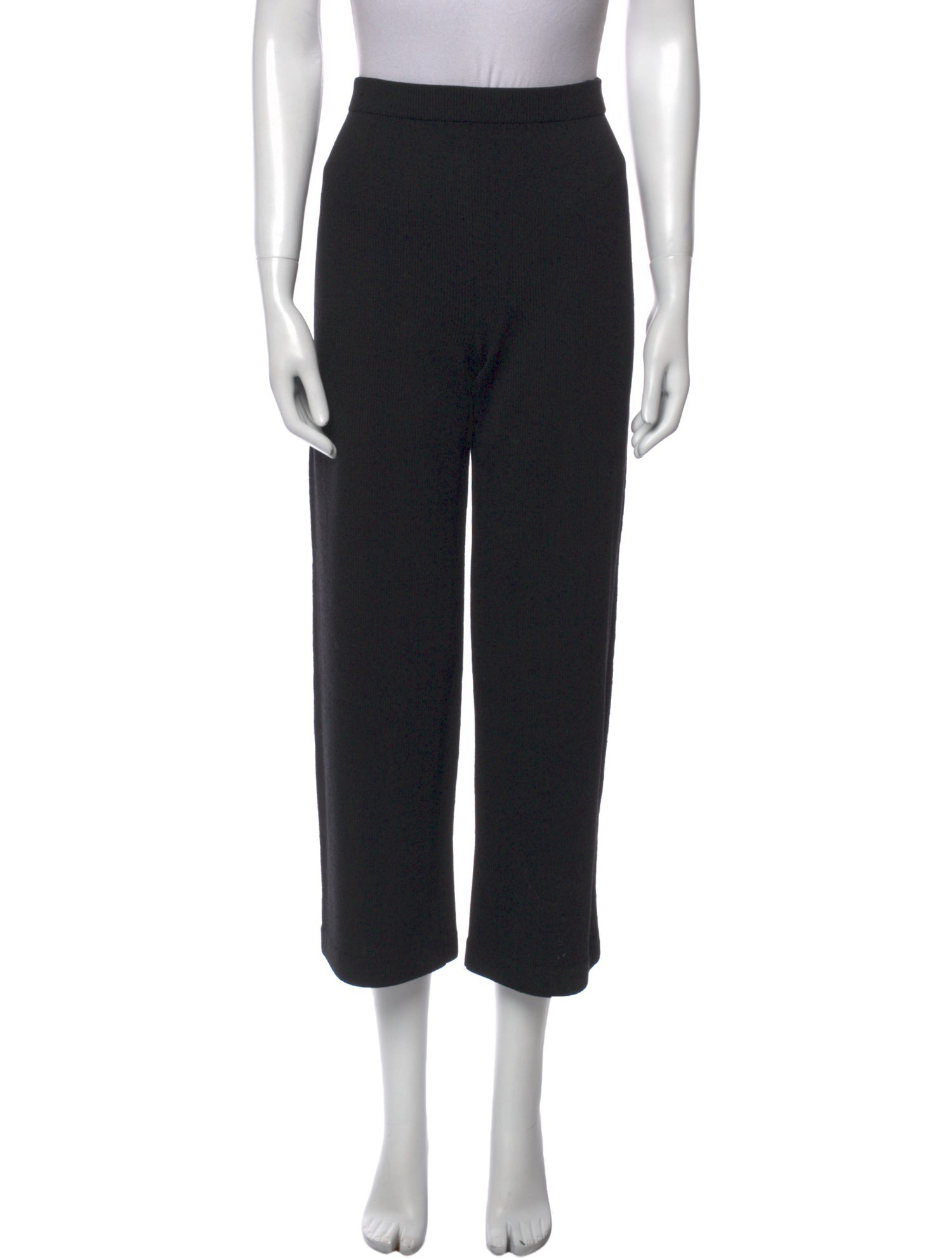 St. John Caviar Wide Leg Pants