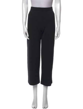 St. John Caviar Wide Leg Pants