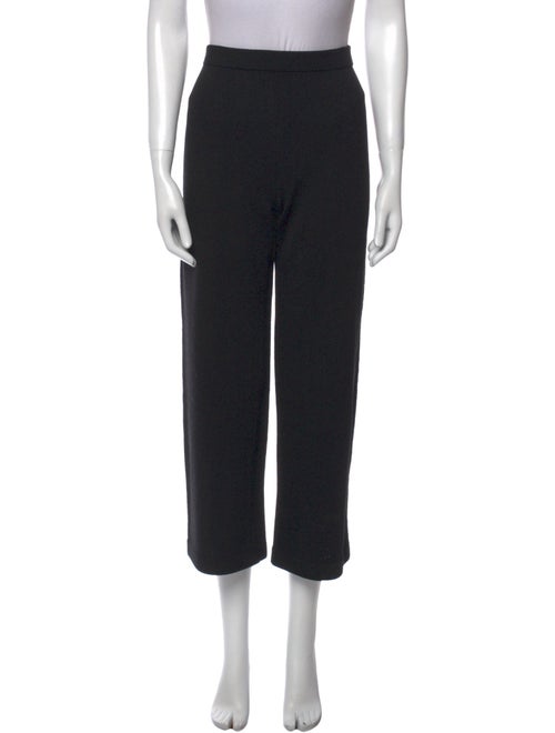 St. John Caviar Wide Leg Pants