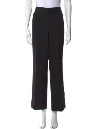 St. John Caviar Wide Leg Pants