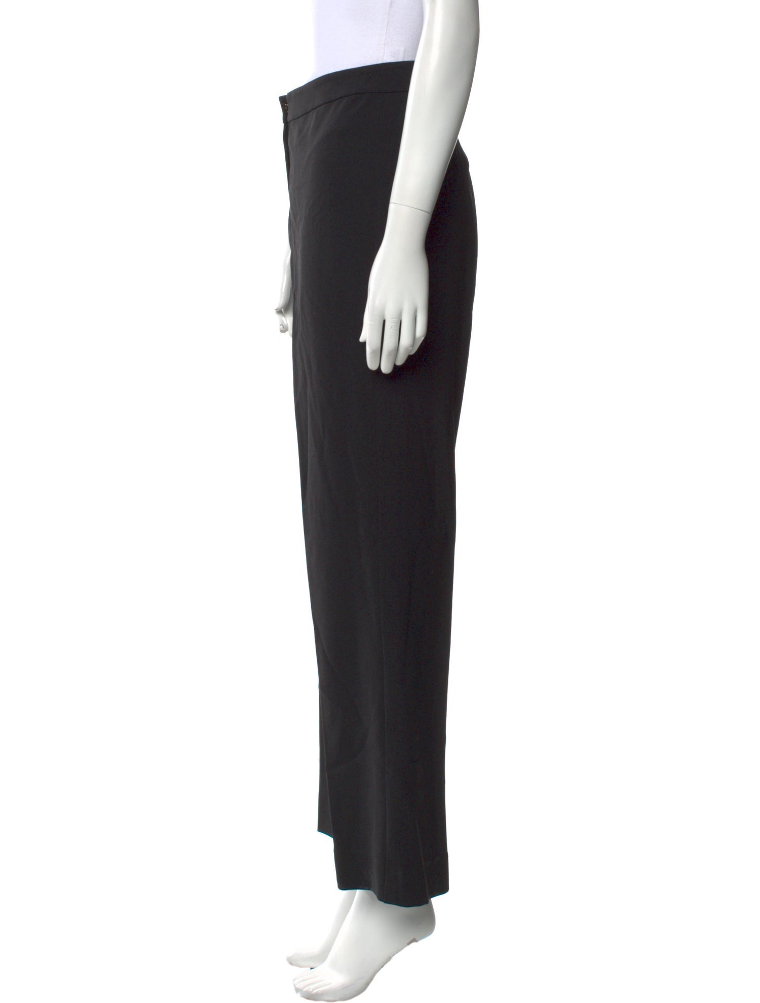 St. John Caviar Wide Leg Pants