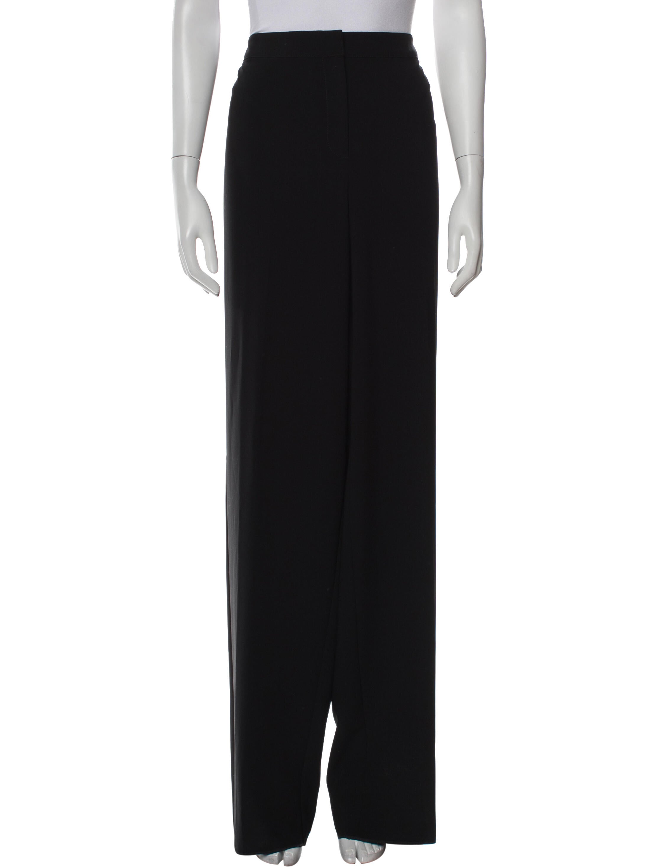 St. John Caviar Wide Leg Pants