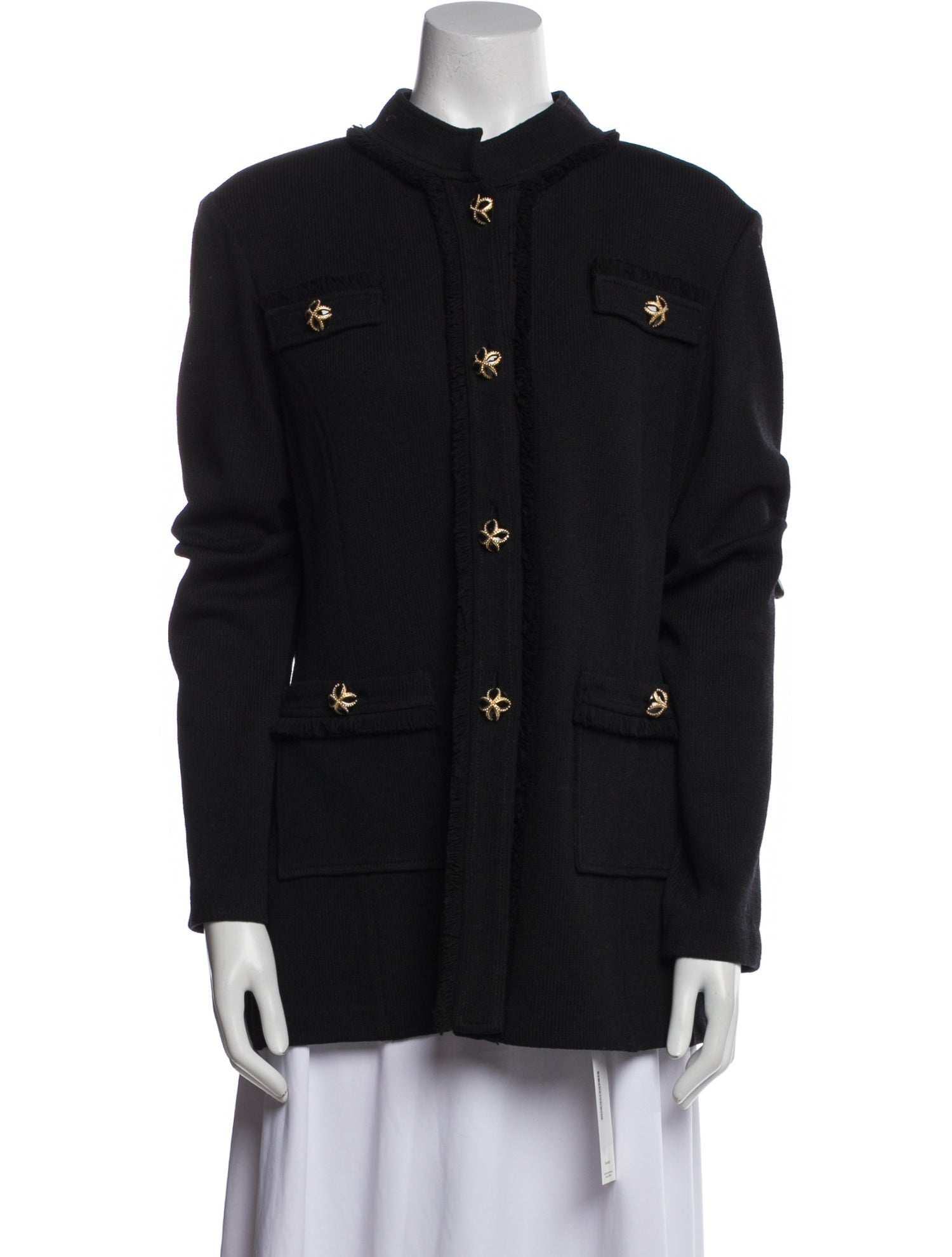 St. John Caviar Utility Jacket