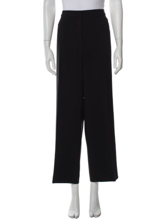 St. John Caviar Wide Leg Pants