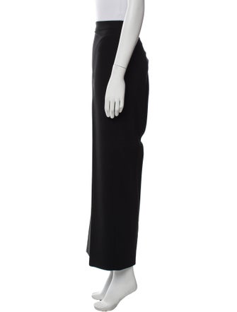 St. John Caviar Wide Leg Pants