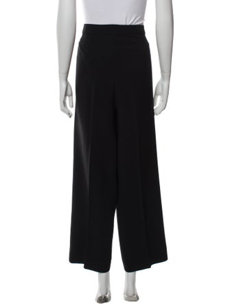 St. John Caviar Wide Leg Pants
