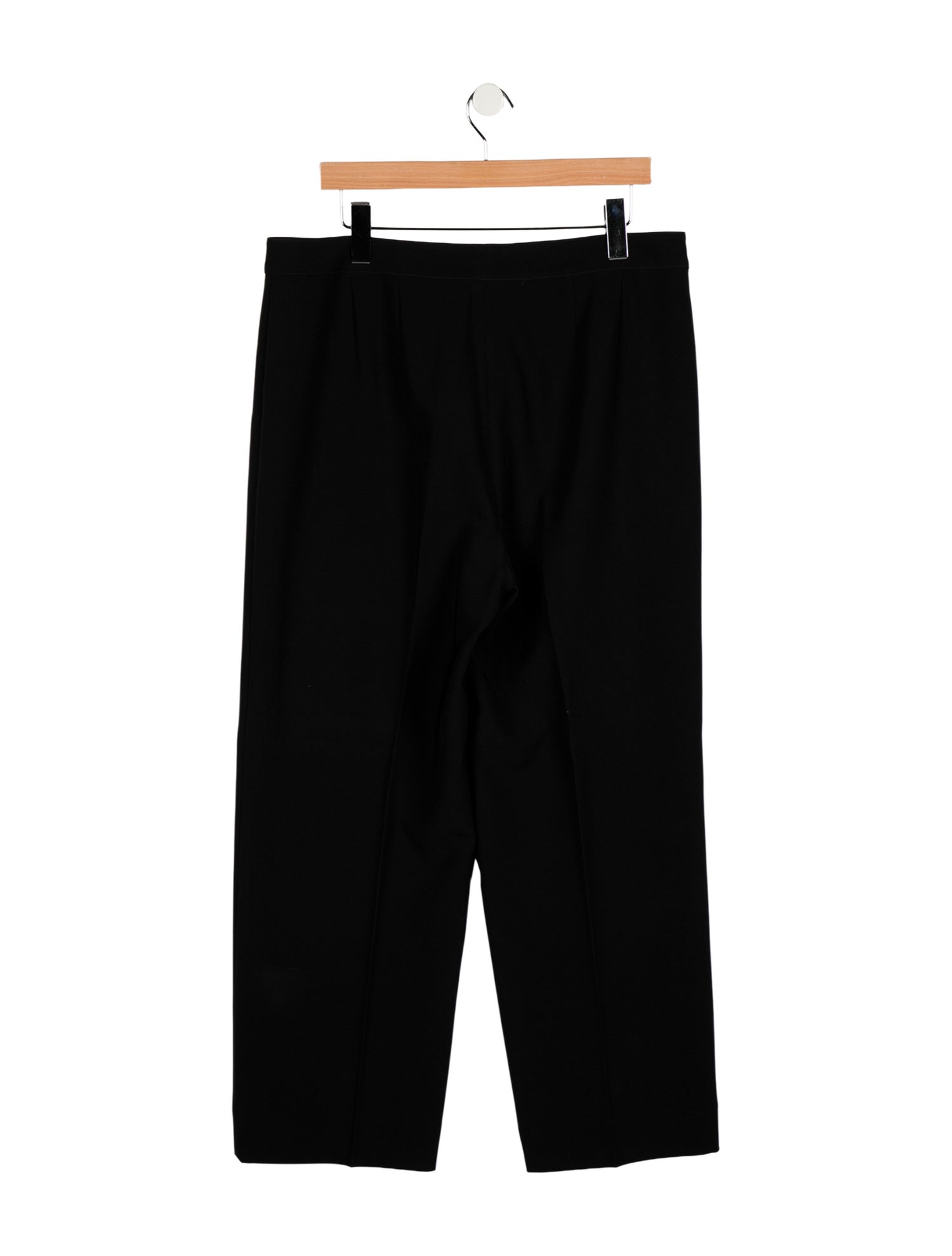 St. John Caviar Wide Leg Pants