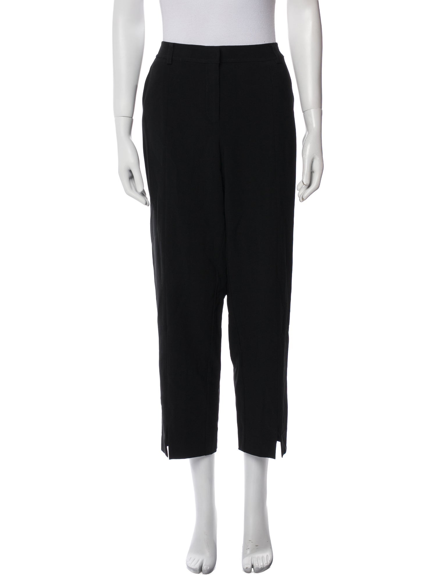 St. John Caviar Straight Leg Pants