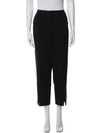 St. John Caviar Straight Leg Pants
