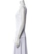 St. John Caviar Scoop Neck Sleeveless Top