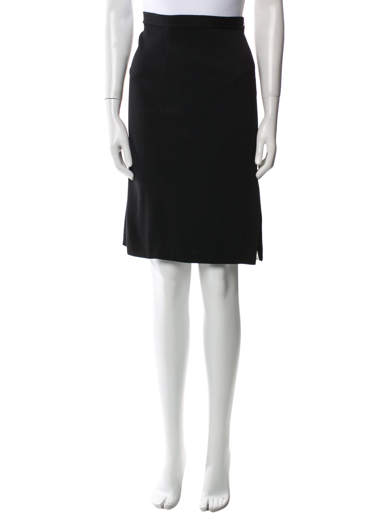 St. John Caviar Knee-Length Skirt