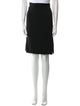 St. John Caviar Knee-Length Skirt