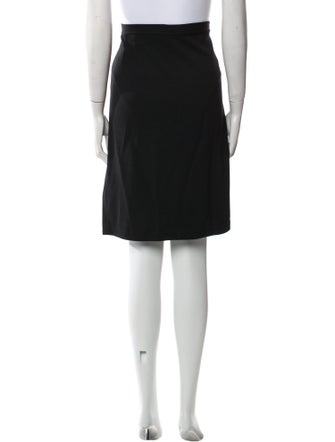 St. John Caviar Knee-Length Skirt