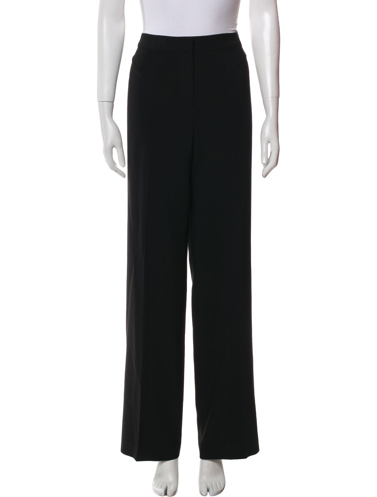 St. John Caviar Wide Leg Pants