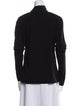 St. John Caviar Turtleneck Long Sleeve Sweatshirt