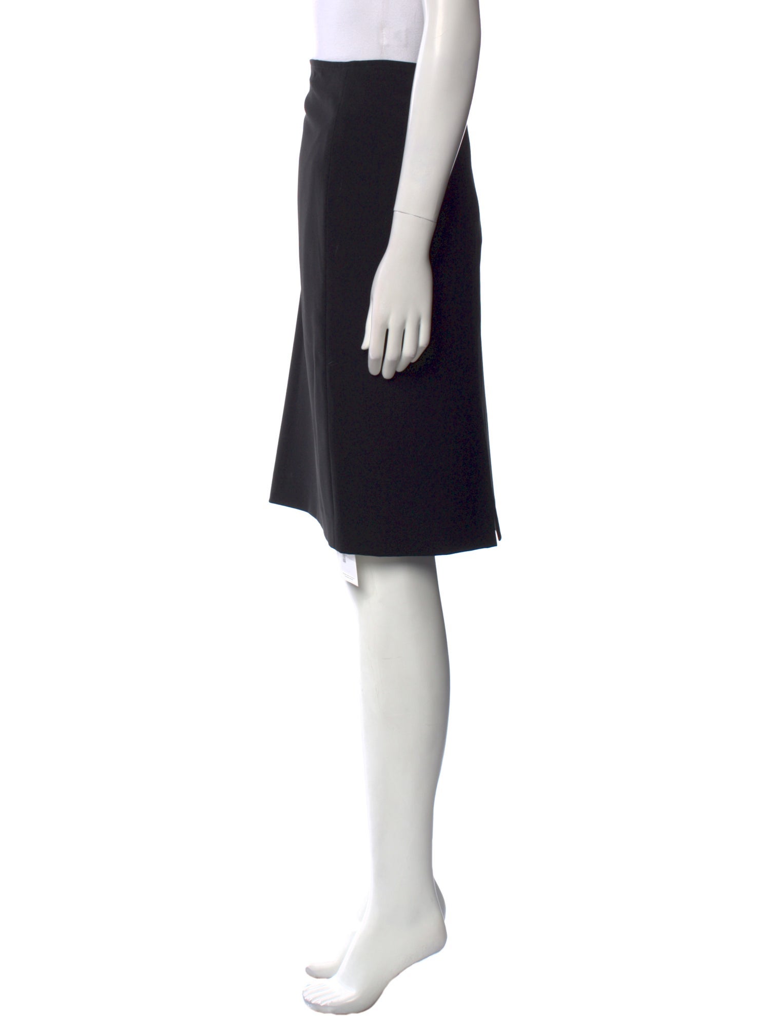 St. John Caviar Knee-Length Skirt