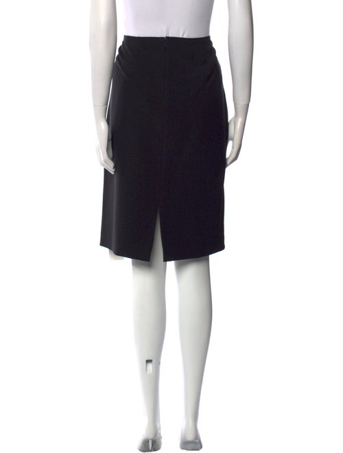 St. John Caviar Knee-Length Skirt