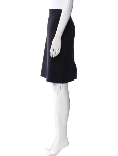 St. John Caviar Knee-Length Skirt